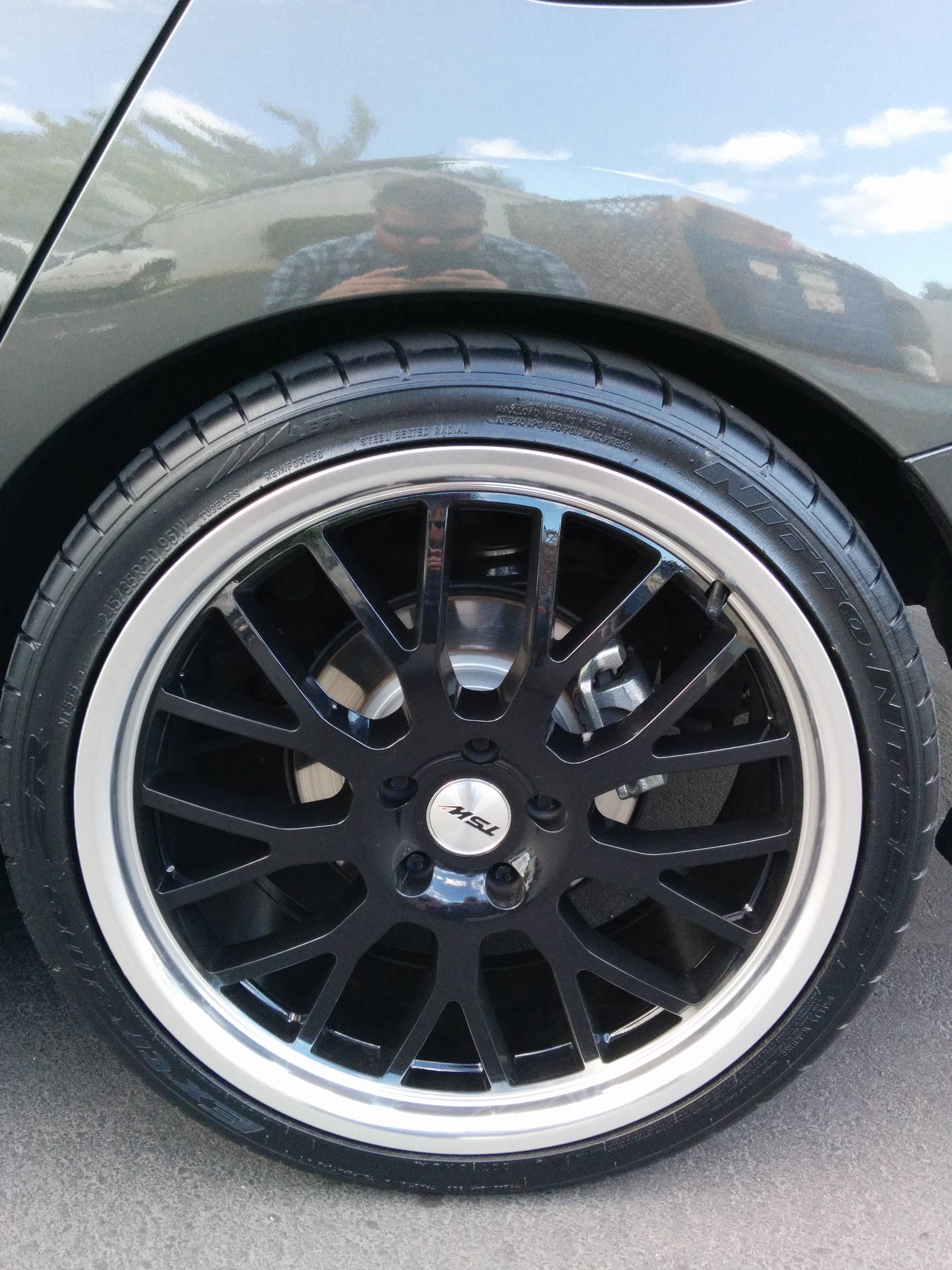 photo 1 Honda Accord custom wheels TSW Tremblants 20x8.5, ET +40, tire size 245/35 R20. x ET
