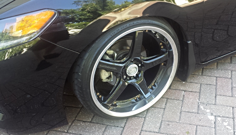 photo 1 Honda Accord custom wheels Volk  GTS 19x9.5, ET +17, tire size X R19. 19x10.5 ET+18