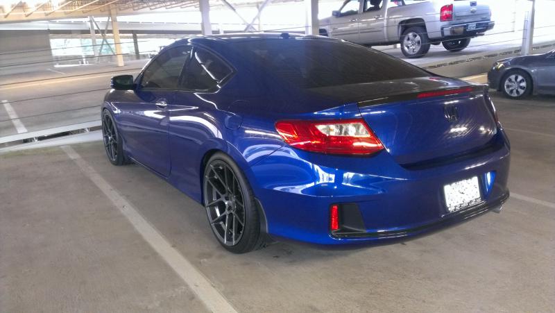 photo 2 Honda Accord custom wheels   20x8.5, ET +35, tire size X R20. 20x10.0 ET+35