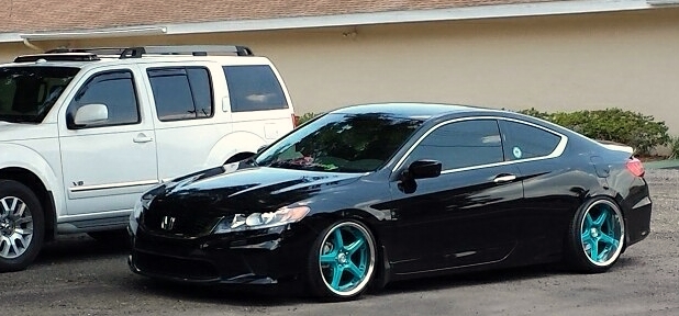 photo 2 Honda Accord custom wheels Volk  GTS  19x9.5, ET +20, tire size 235/35 R19. 19x10.5 ET+15 245/35 R19