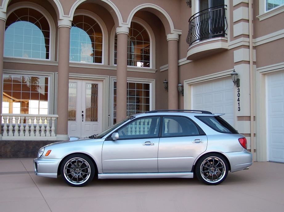 photo 1 Subaru Impreza WRX custom wheels Rays Engineering Volk Racing GT-N 18x7.5, ET +42, tire size 215/45 R18. x ET 
