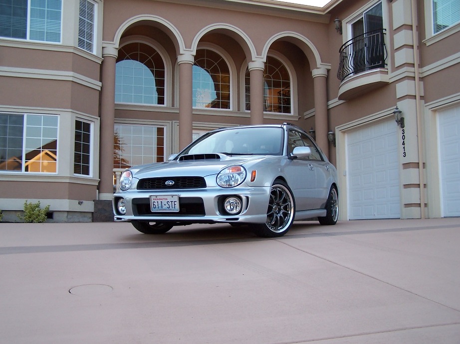 photo 2 Subaru Impreza WRX custom wheels Rays Engineering Volk Racing GT-N 18x7.5, ET +42, tire size 215/45 R18. x ET 