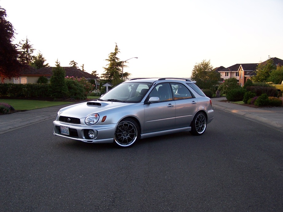 photo 4 Subaru Impreza WRX custom wheels Rays Engineering Volk Racing GT-N 18x7.5, ET +42, tire size 215/45 R18. x ET 