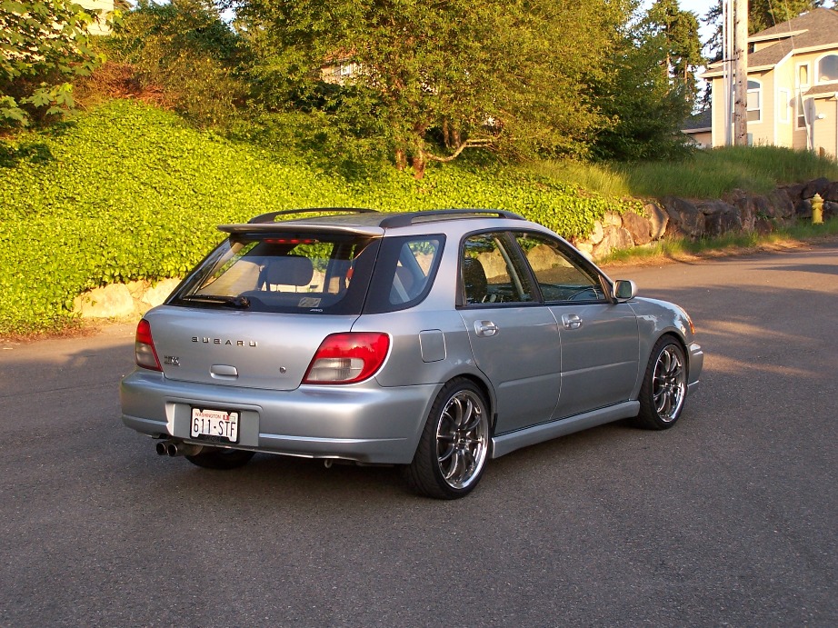 photo 5 Subaru Impreza WRX custom wheels Rays Engineering Volk Racing GT-N 18x7.5, ET +42, tire size 215/45 R18. x ET 