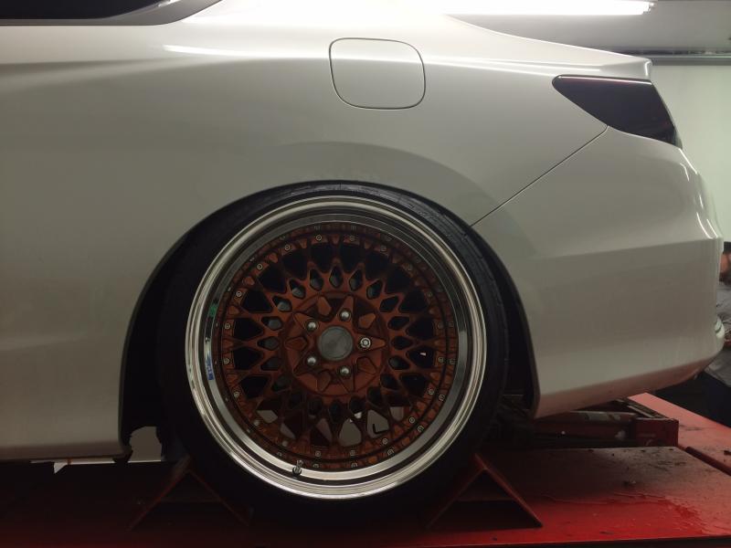 photo 1 Honda Accord custom wheels Avant Garde F140  19x10.5, ET +20, tire size X R19. 19x11.0 ET-5 