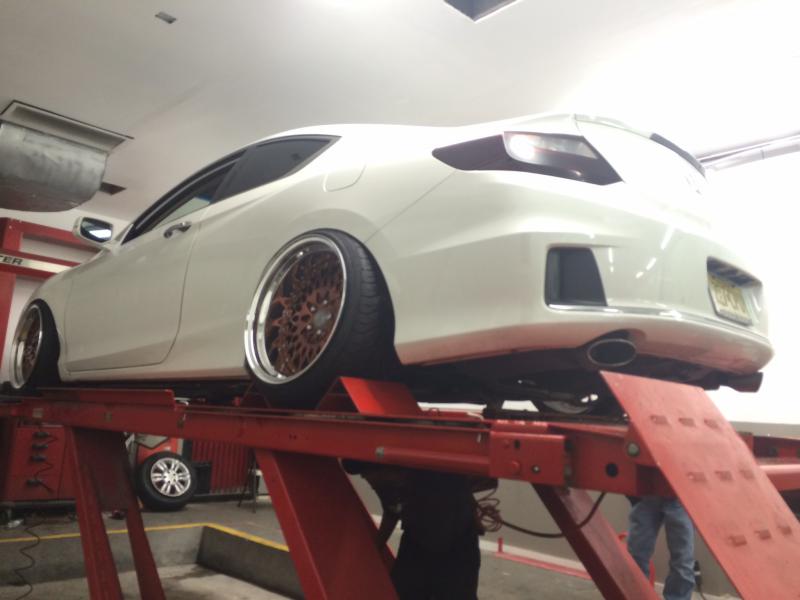photo 3 Honda Accord custom wheels Avant Garde F140  19x10.5, ET +20, tire size X R19. 19x11.0 ET-5 