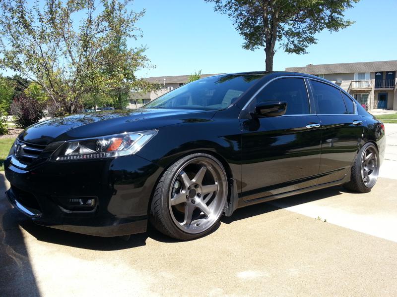photo 1 Honda Accord custom wheels Varrstoen ES2 19x9.5, ET +30, tire size X R19. 19x10.5 ET+30