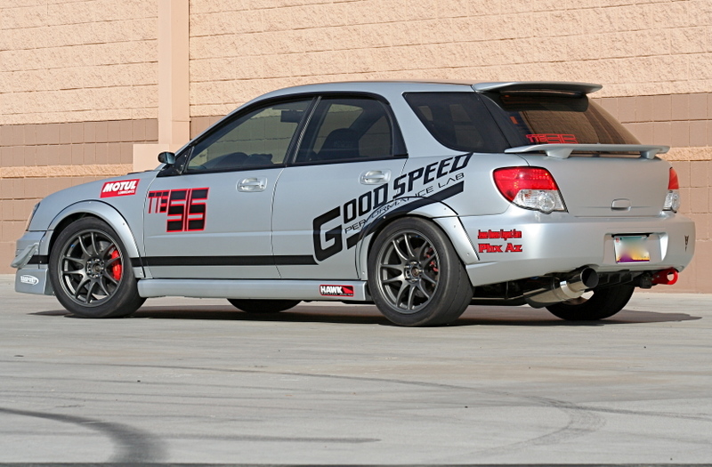 photo 3 Subaru Impreza WRX custom wheels Work Wheels Emotion CRKai 17x9.0, ET +44, tire size 255/40 R17. x ET