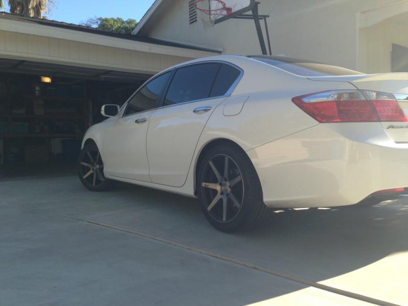 photo 4 Honda Accord custom wheels Niche Verona M150 18x8.0, ET +40, tire size X R18. x ET 
