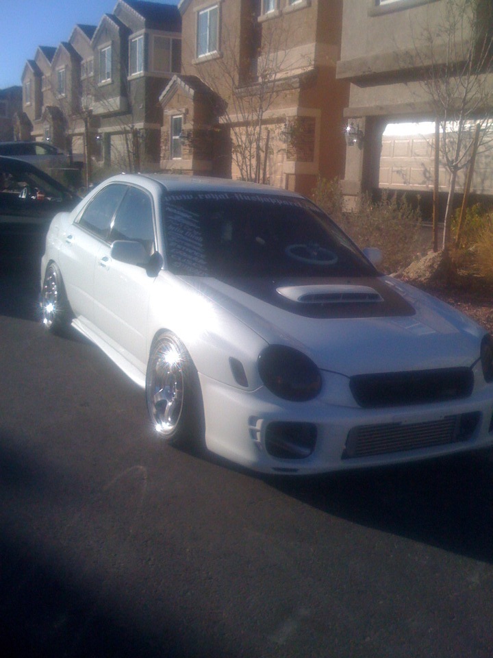 photo 2 Subaru Impreza WRX custom wheels Sportmax 050 17x9.0, ET +8, tire size 215/40 R17. 17x9.0 ET+13