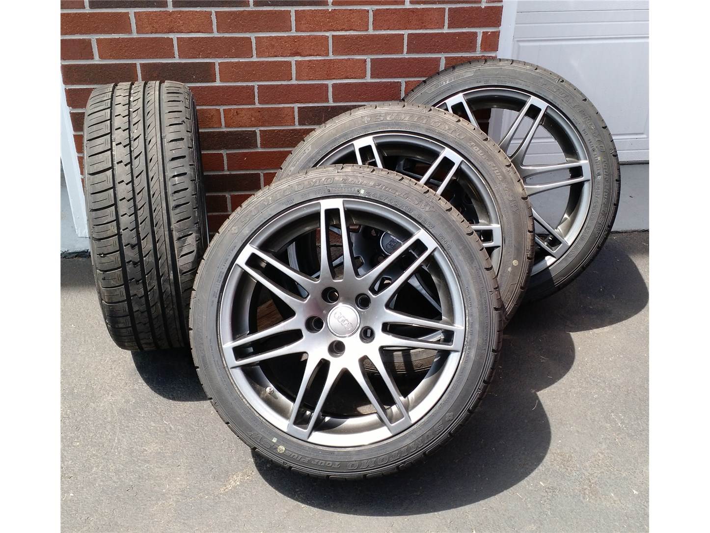 photo 1 Audi A4 custom wheels VMR v708 18x8.0, ET +35, tire size 245/40 R18. x ET 