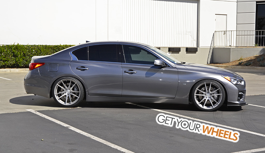 photo 2 Infiniti Q50 custom wheels Rohana RF2 20x9.0, ET , tire size X R20. 20x10.5 ET