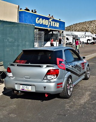 photo 5 Subaru Impreza WRX custom wheels Rota G-Force 18x9.0, ET +35, tire size 255/35 R18. x ET