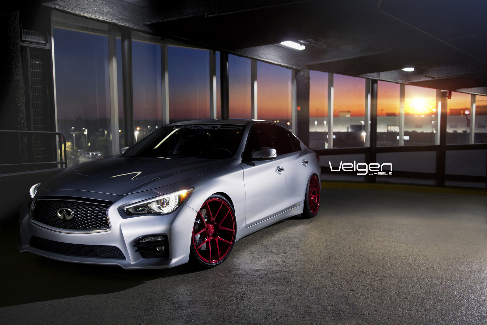 photo 4 Infiniti Q50 custom wheels Velgen VMB5 20x9.0, ET +20, tire size 255/30 R20. 20x10.5 ET+45 285/30 R20