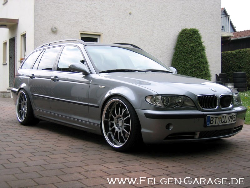 photo 2 BMW 330 custom wheels Work Euroline XS2 19x9.5, ET +35, tire size 225/35 R19. 19x10.5 ET+35 265/30 R19