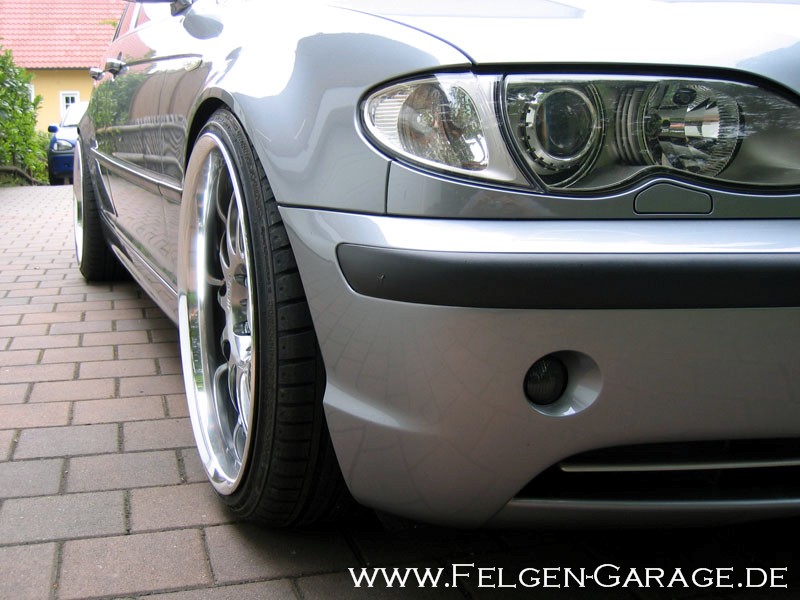 photo 3 BMW 330 custom wheels Work Euroline XS2 19x9.5, ET +35, tire size 225/35 R19. 19x10.5 ET+35 265/30 R19