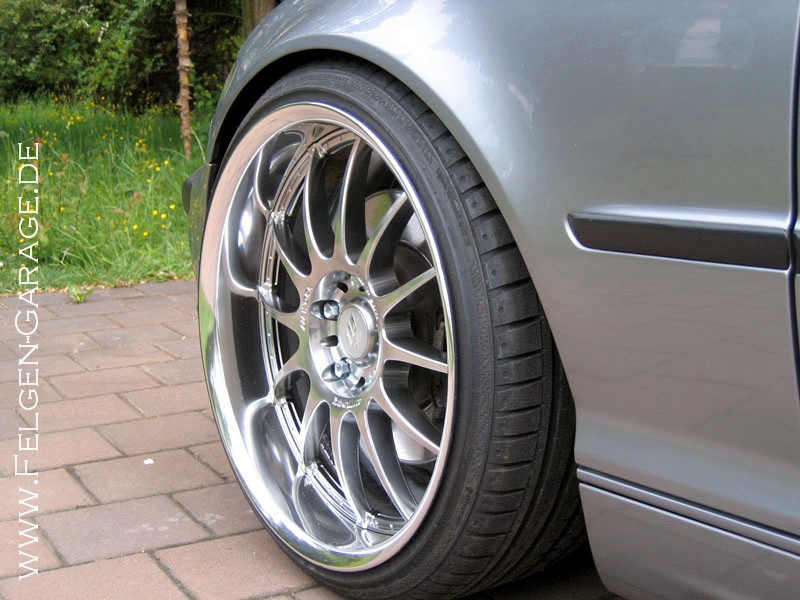 photo 4 BMW 330 custom wheels Work Euroline XS2 19x9.5, ET +35, tire size 225/35 R19. 19x10.5 ET+35 265/30 R19