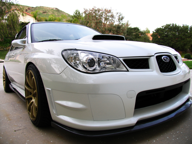 photo 4 Subaru Impreza WRX STi custom wheels Advan RS 18x10.0, ET +35, tire size 265/35 R18. x ET 