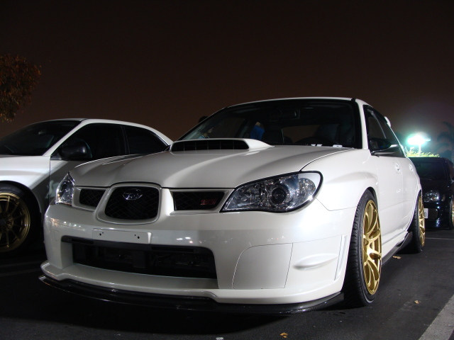 photo 7 Subaru Impreza WRX STi custom wheels Advan RS 18x10.0, ET +35, tire size 265/35 R18. x ET 