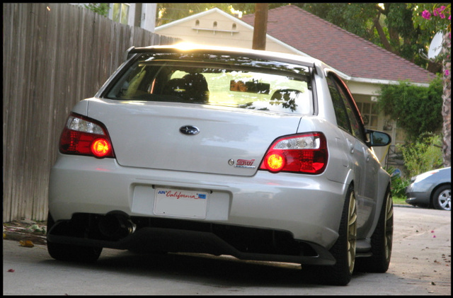 photo 9 Subaru Impreza WRX STi custom wheels Advan RS 18x10.0, ET +35, tire size 265/35 R18. x ET 