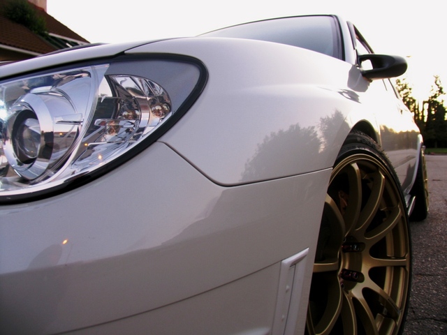 photo 10 Subaru Impreza WRX STi custom wheels Advan RS 18x10.0, ET +35, tire size 265/35 R18. x ET 