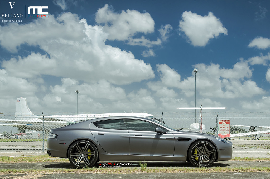 photo 7 Aston Martin DB9 custom wheels Vellano  VM14  22x, ET , tire size X R22. x ET 