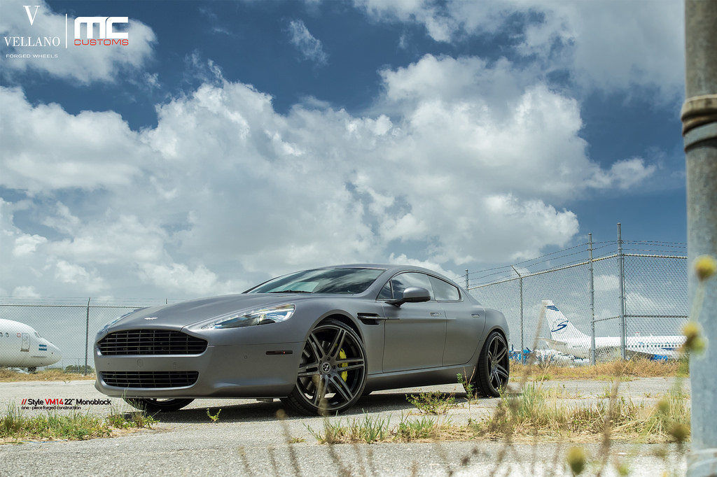 photo 8 Aston Martin DB9 custom wheels Vellano  VM14  22x, ET , tire size X R22. x ET 