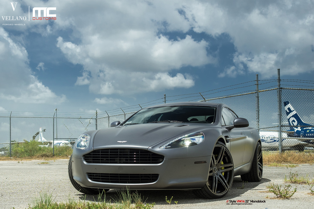 photo 9 Aston Martin DB9 custom wheels Vellano  VM14  22x, ET , tire size X R22. x ET 