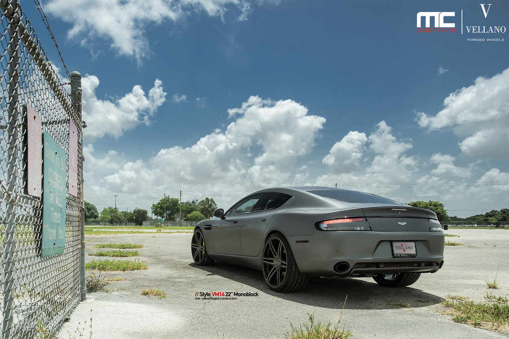 photo 10 Aston Martin DB9 custom wheels Vellano  VM14  22x, ET , tire size X R22. x ET 