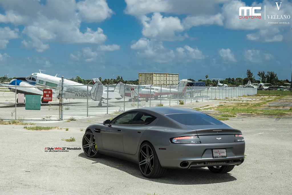 photo 11 Aston Martin DB9 custom wheels Vellano  VM14  22x, ET , tire size X R22. x ET 