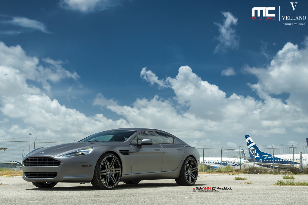 photo 13 Aston Martin DB9 custom wheels Vellano  VM14  22x, ET , tire size X R22. x ET 