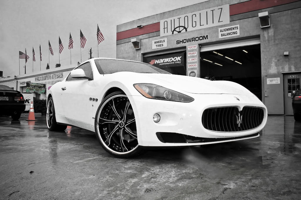 photo 1 Maserati GranTurismo custom wheels Savini SV-31 22x9.0, ET , tire size X R22. 22x11.5 ET