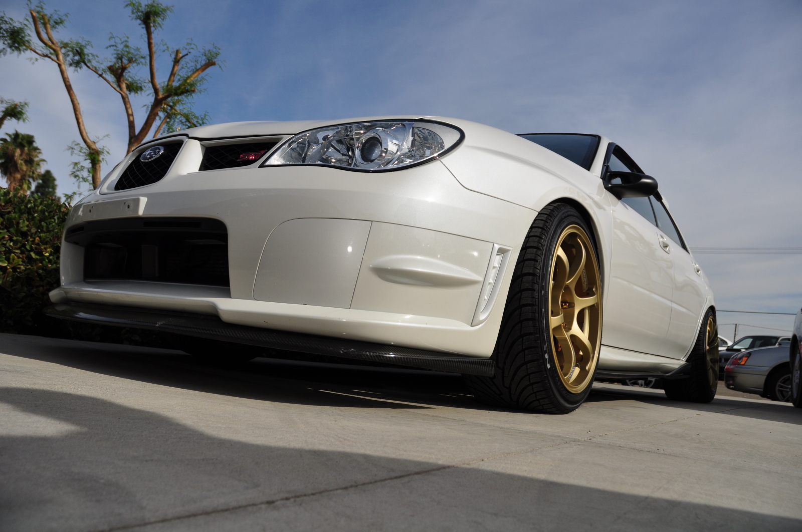 photo 5 Subaru Impreza WRX STi custom wheels Advan RGII 18x10.0, ET +35, tire size 265/35 R18. 18x10.0 ET+35 