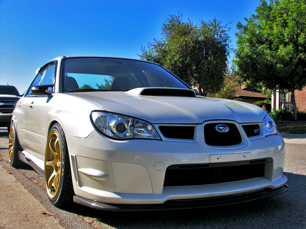 photo 6 Subaru Impreza WRX STi custom wheels Advan RGII 18x10.0, ET +35, tire size 265/35 R18. 18x10.0 ET+35 