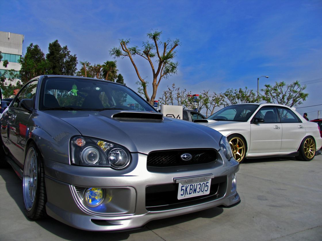 photo 7 Subaru Impreza WRX STi custom wheels Advan RGII 18x10.0, ET +35, tire size 265/35 R18. 18x10.0 ET+35 