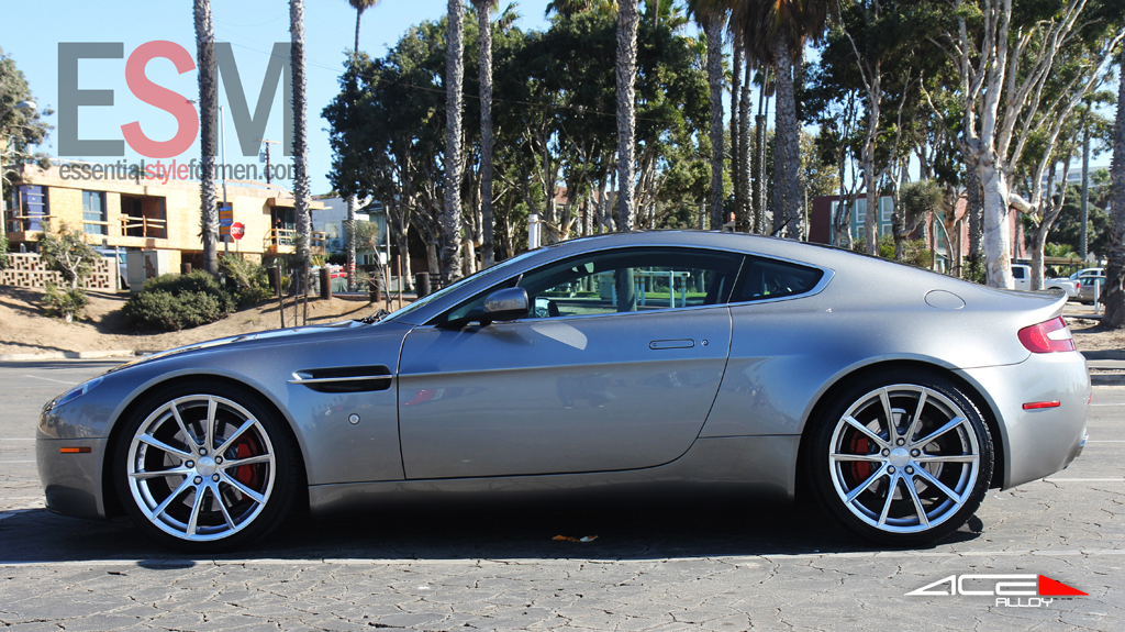 photo 2 Aston Martin V8 Vantage custom wheels Ace Convex 20x9.0, ET , tire size X R20. 20x10.5 ET