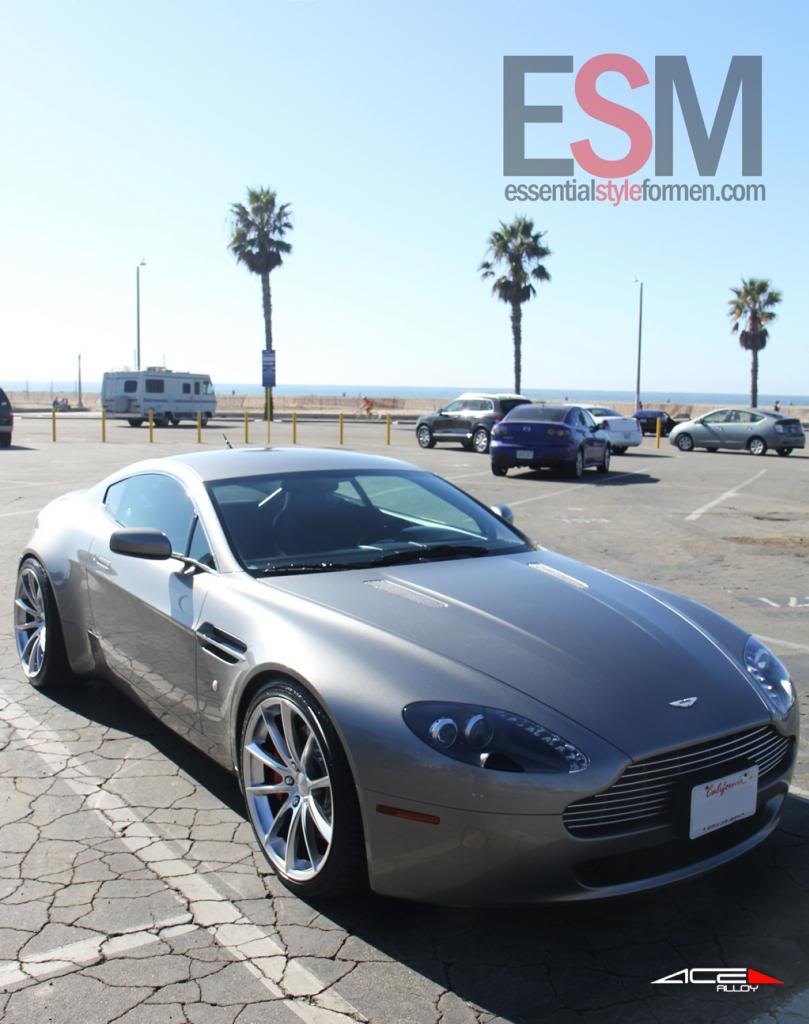 photo 8 Aston Martin V8 Vantage custom wheels Ace Convex 20x9.0, ET , tire size X R20. 20x10.5 ET