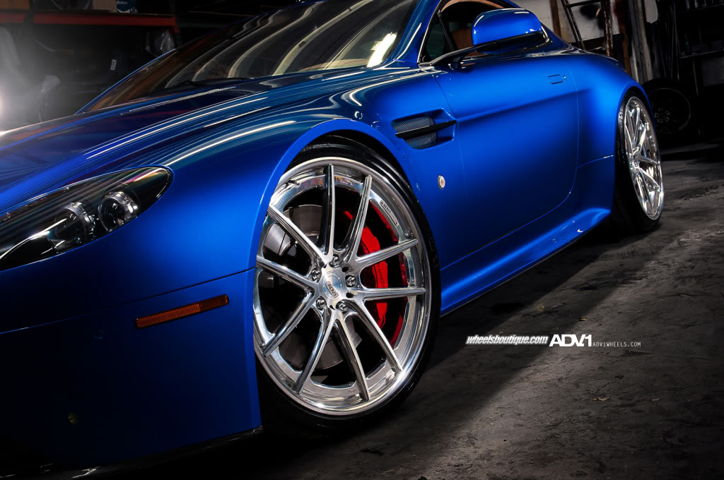 photo 1 Aston Martin V8 Vantage S custom wheels ADV 5.0 Track Spec SL 21x9.0, ET , tire size X R21. 21x11.0 ET 