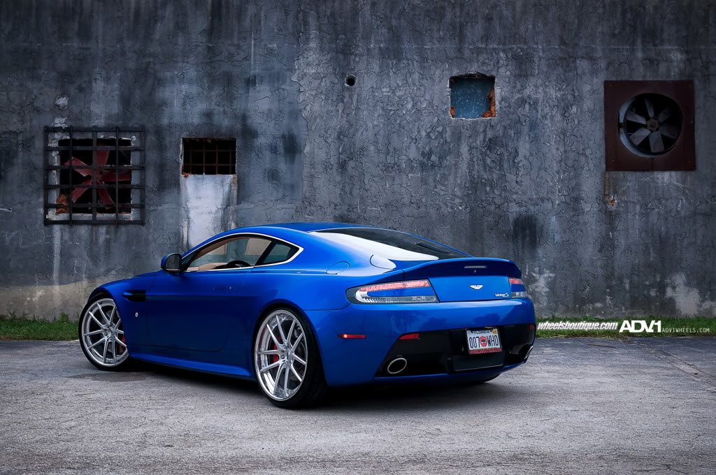 photo 19 Aston Martin V8 Vantage S custom wheels ADV 5.0 Track Spec SL 21x9.0, ET , tire size X R21. 21x11.0 ET 