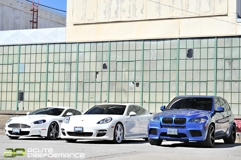 photo 5 Aston Martin DB9 custom wheels Cor Cinco 22x9.0, ET , tire size X R22. 22x11.0 ET