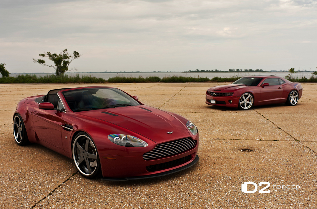 photo 2 Aston Martin V8 Vantage custom wheels D2FORGED  CV2 X 20x9.5, ET , tire size X R20. 20x11.0 ET