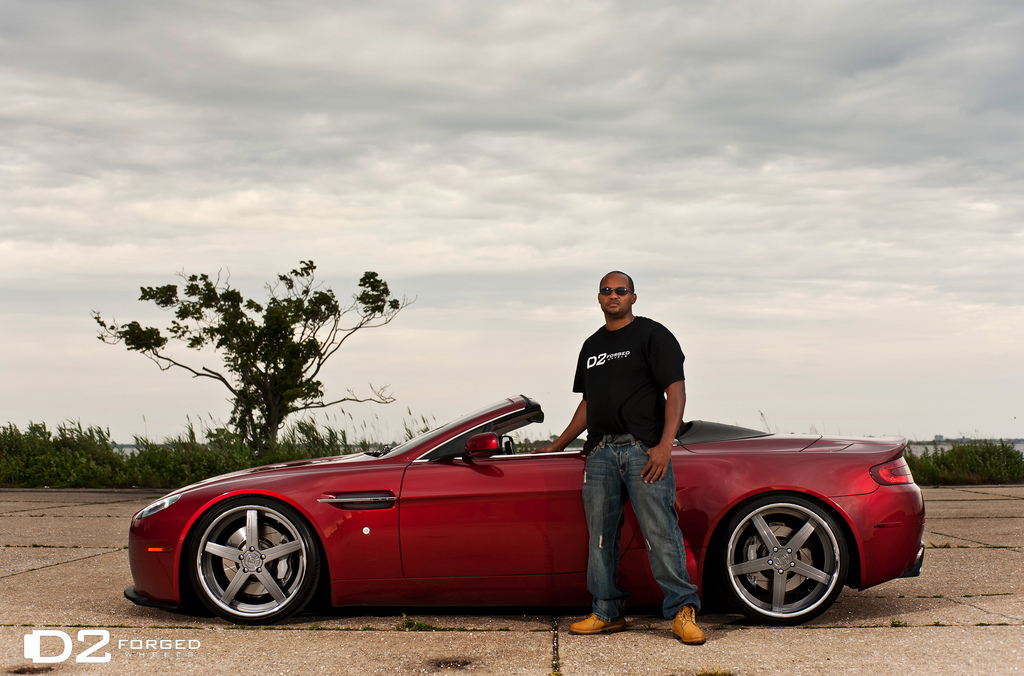 photo 5 Aston Martin V8 Vantage custom wheels D2FORGED  CV2 X 20x9.5, ET , tire size X R20. 20x11.0 ET