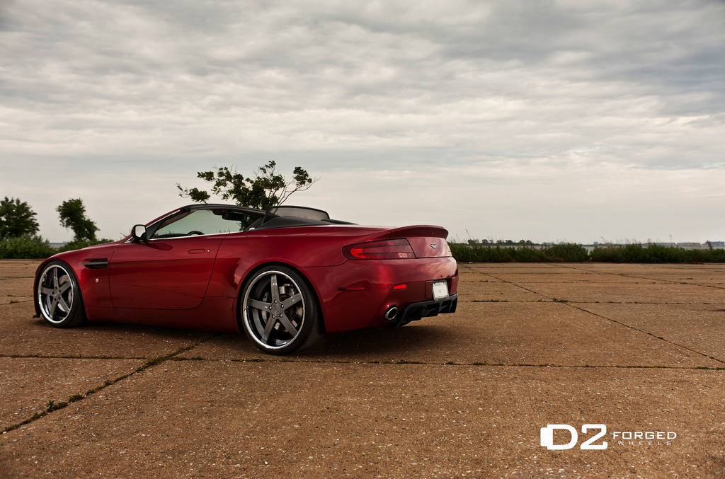 photo 8 Aston Martin V8 Vantage custom wheels D2FORGED  CV2 X 20x9.5, ET , tire size X R20. 20x11.0 ET