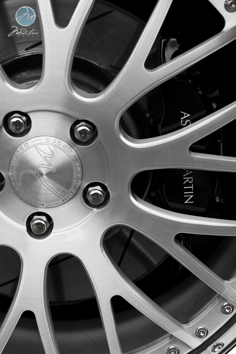 photo 5 Aston Martin V8 Vantage custom wheels Modulare M24 3 21x9.0, ET , tire size 255/30 R21. 21x10.5 ET 295/25 R21