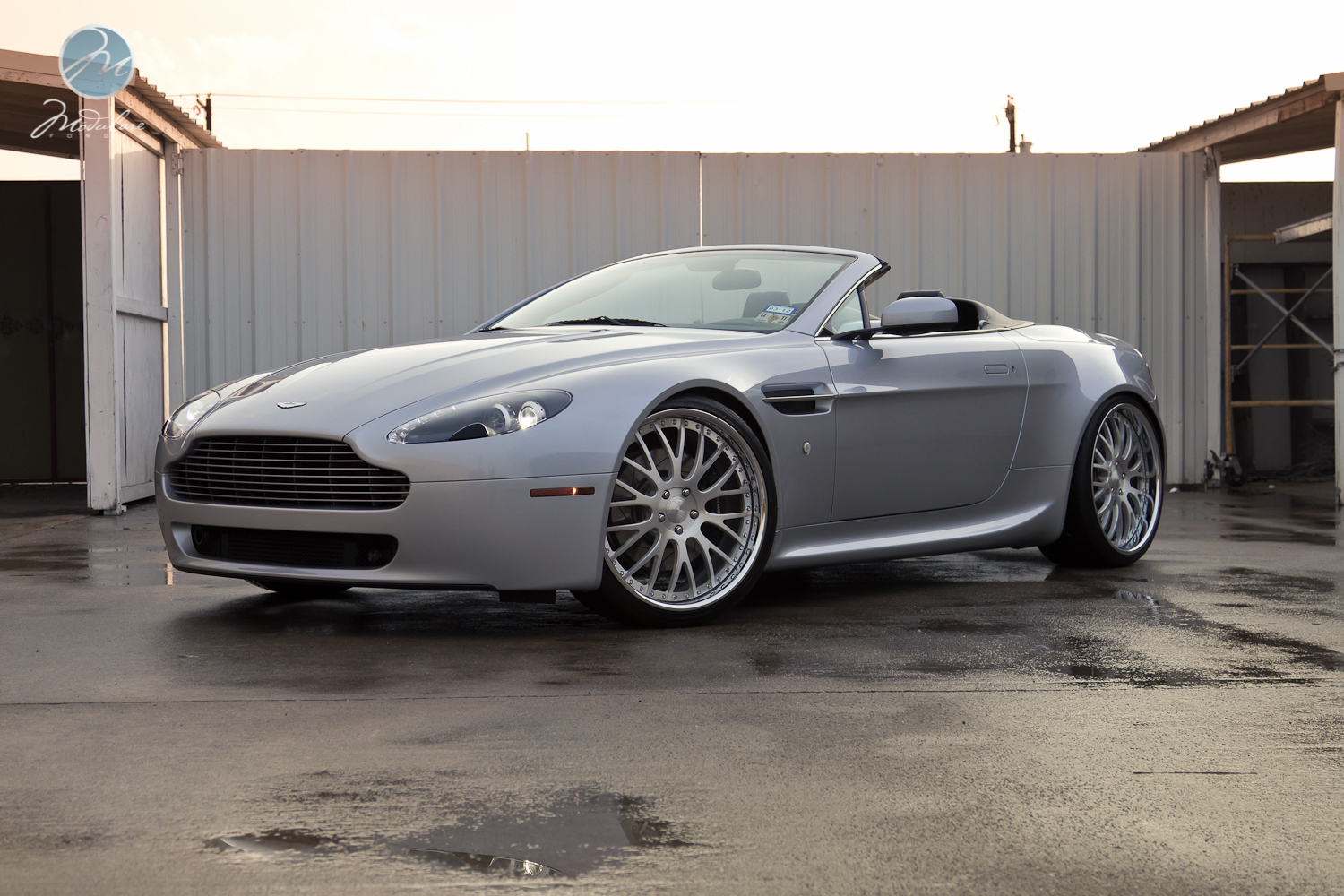 photo 6 Aston Martin V8 Vantage custom wheels Modulare M24 3 21x9.0, ET , tire size 255/30 R21. 21x10.5 ET 295/25 R21