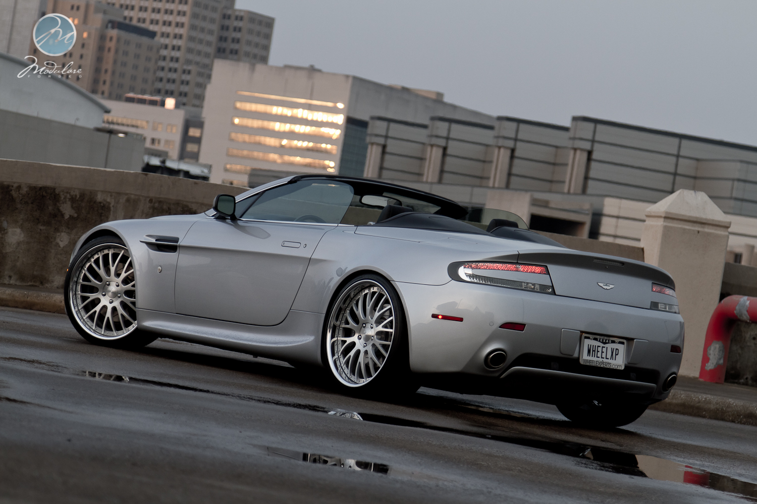 photo 12 Aston Martin V8 Vantage custom wheels Modulare M24 3 21x9.0, ET , tire size 255/30 R21. 21x10.5 ET 295/25 R21