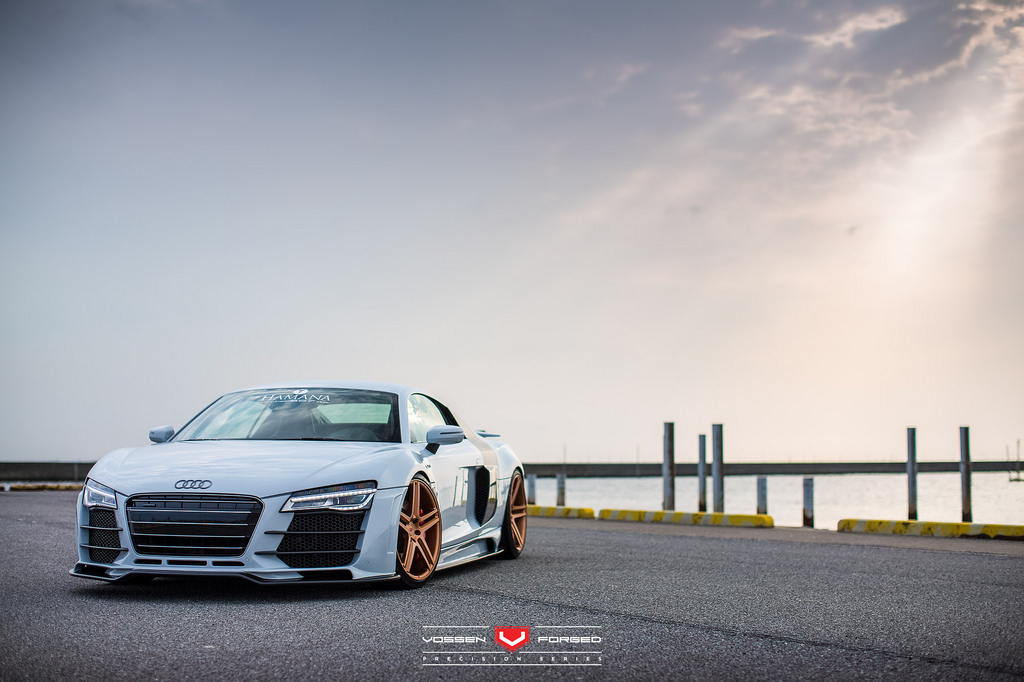 photo 2 Audi R8 custom wheels Vossen VPS-302 x, ET , tire size X R. x ET 
