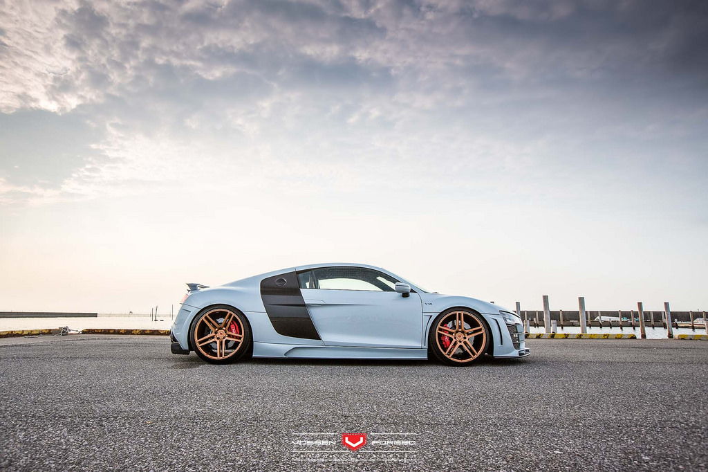 photo 4 Audi R8 custom wheels Vossen VPS-302 x, ET , tire size X R. x ET 