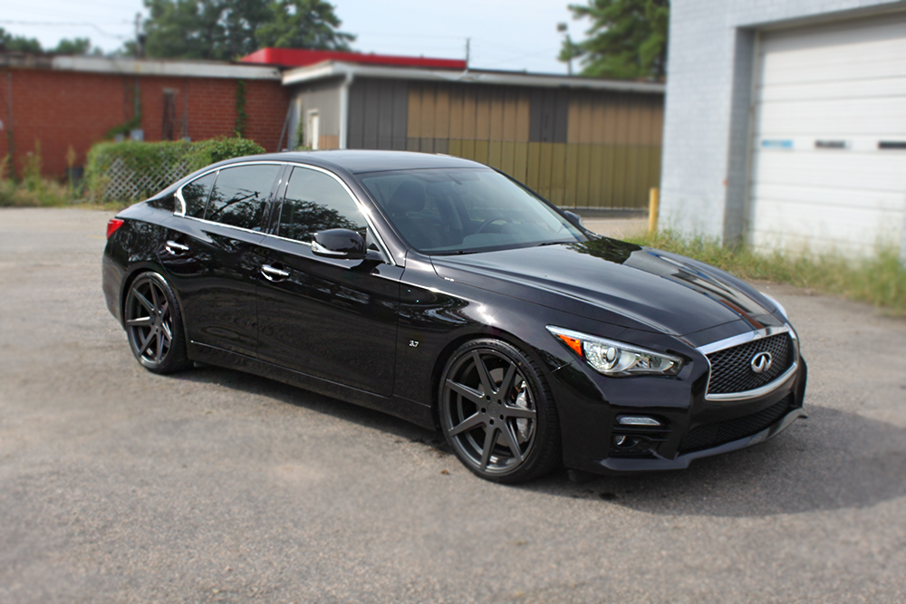 photo 1 Infiniti Q50 custom wheels Rohana RC7 20x9.0, ET +32, tire size 245/35 R20. 20x10.0 ET+45 275/35 R20