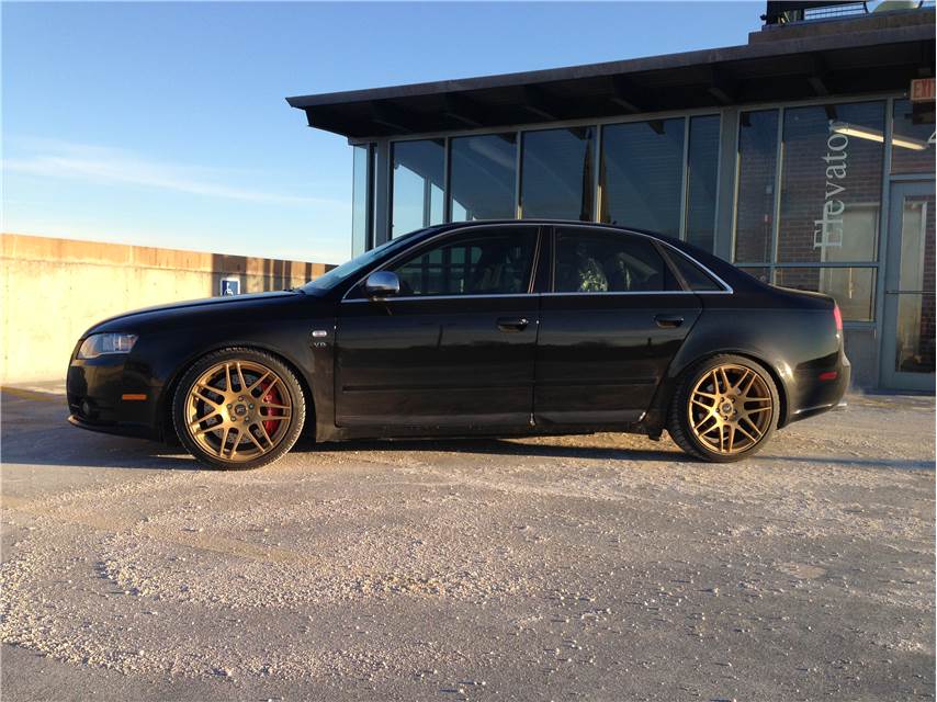 photo 2 Audi A4 custom wheels Forgestar F14 18x8.5, ET +26, tire size X R18. x ET 